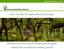 Tablet Screenshot of environmentalpaper.org